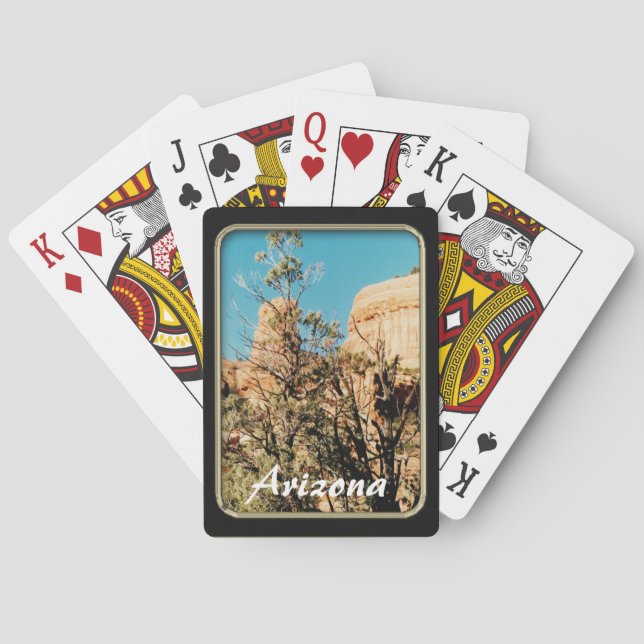 Cartas de juego de Arizona (Reverso)