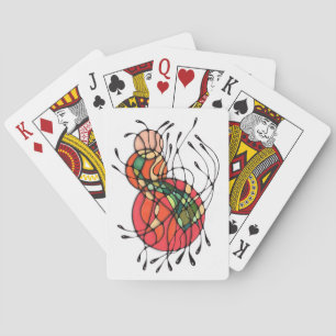 Cartas de Juego de Arte Neurográfico Abstracto Col