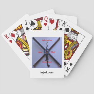 Cartas de juego de artes marciales filipinas