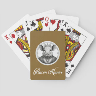 Cartas de juego de Bacon Manor