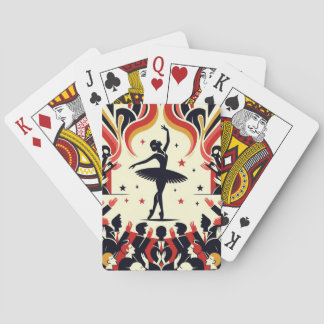 Cartas de juego de Ballerina Chica