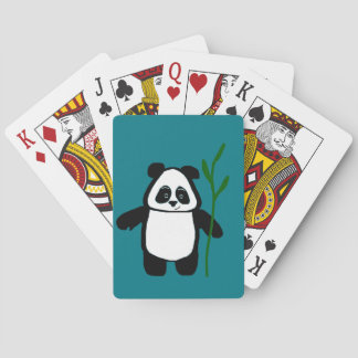 Cartas de juego de Bambú y Panda