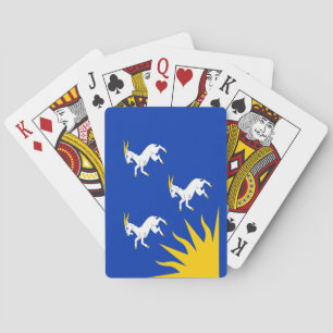Cartas de juego de Bandera de Merionethshire