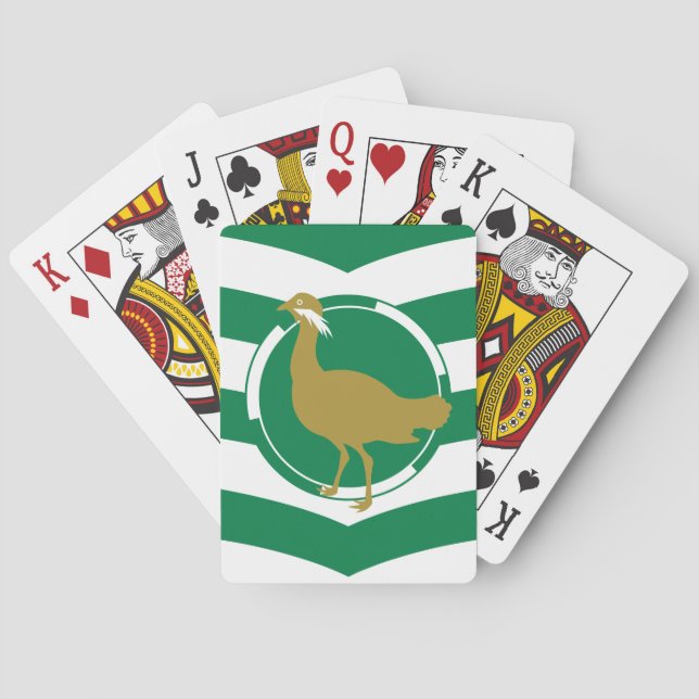 Cartas de juego de Bandera de Wiltshire (Reverso)