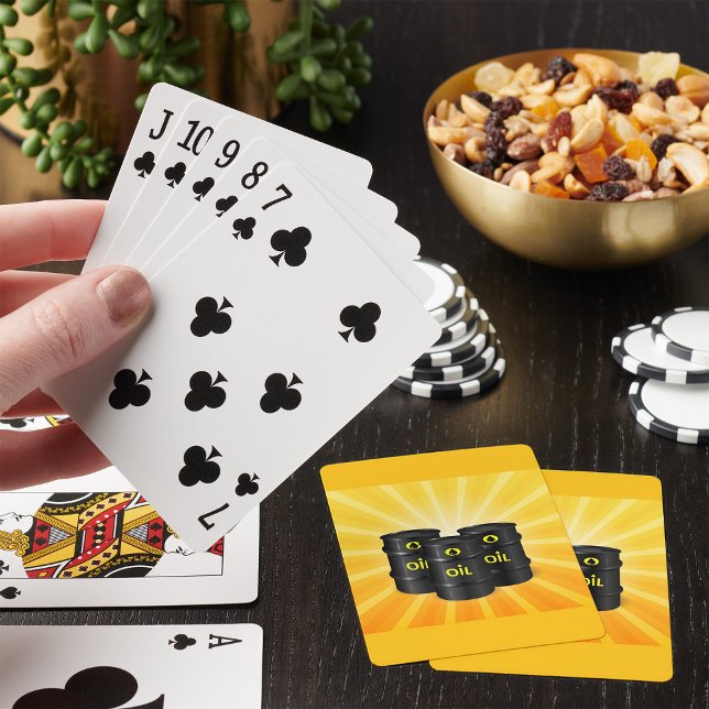 Cartas de juego de barriles de petróleo (Subido por el creador)