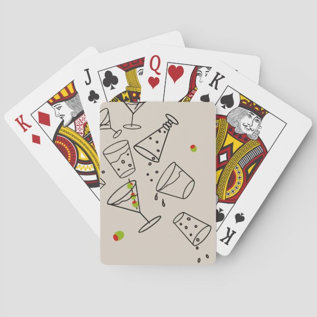 Cartas de Juego de Bebidas (Reverso)