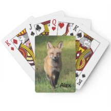Cartas de juego de bicicletas de Fox Friend - ¡Per