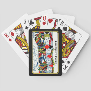 Cartas de juego de bicicletas personales de Kings