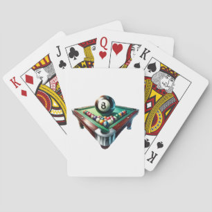Cartas de juego de Billiards
