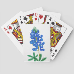 Cartas de juego de Bluebonnet de Texas