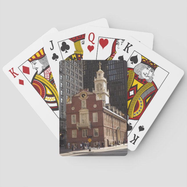 Cartas de juego de Boston (Reverso)