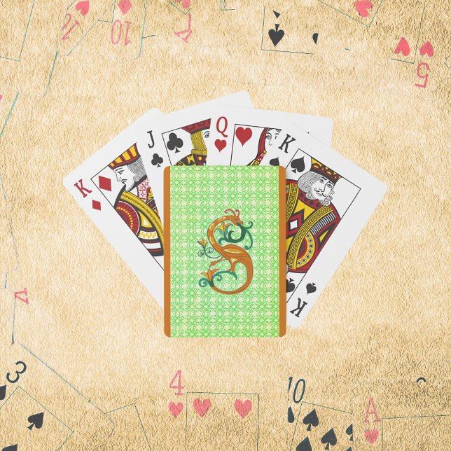 Cartas de juego de caballito de mar celta (Subido por el creador)