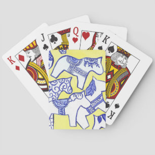 Cartas de juego de caballos de Dala