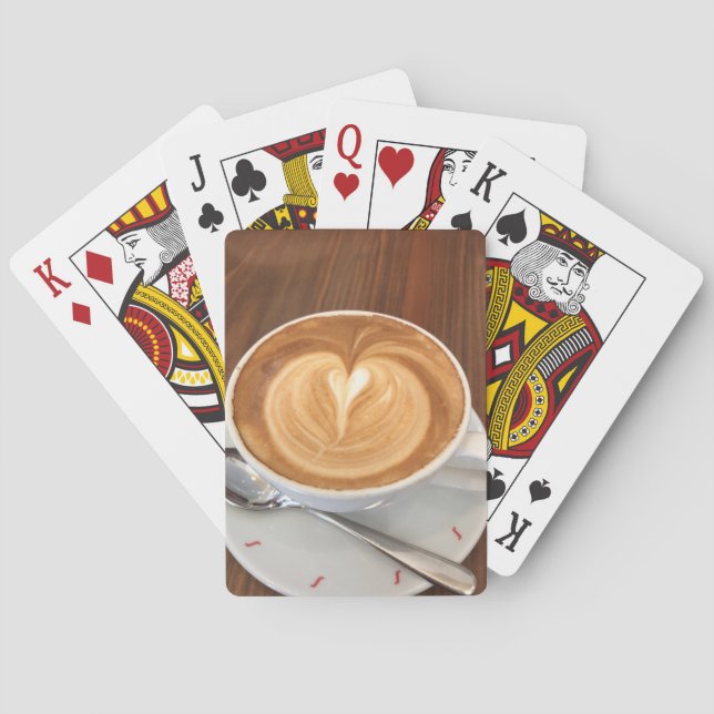Cartas de juego de café (Reverso)