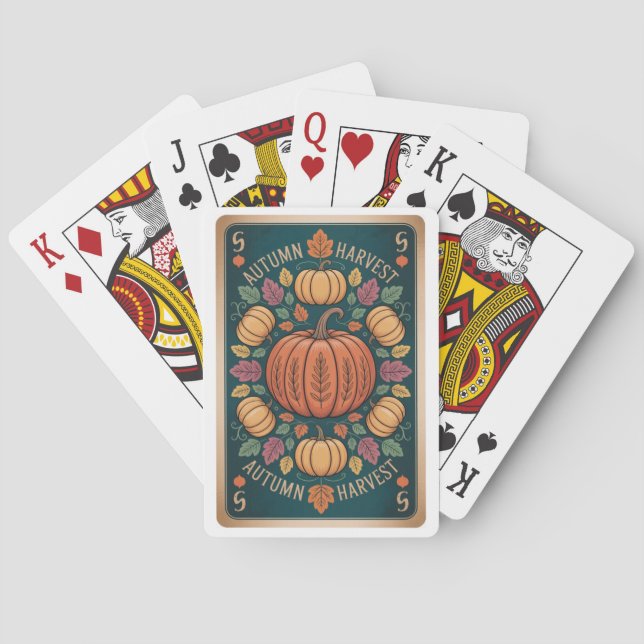 Cartas de juego de calabaza 02 (Reverso)