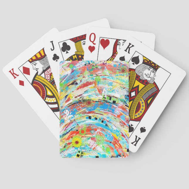Cartas de juego de carrusel (Reverso)