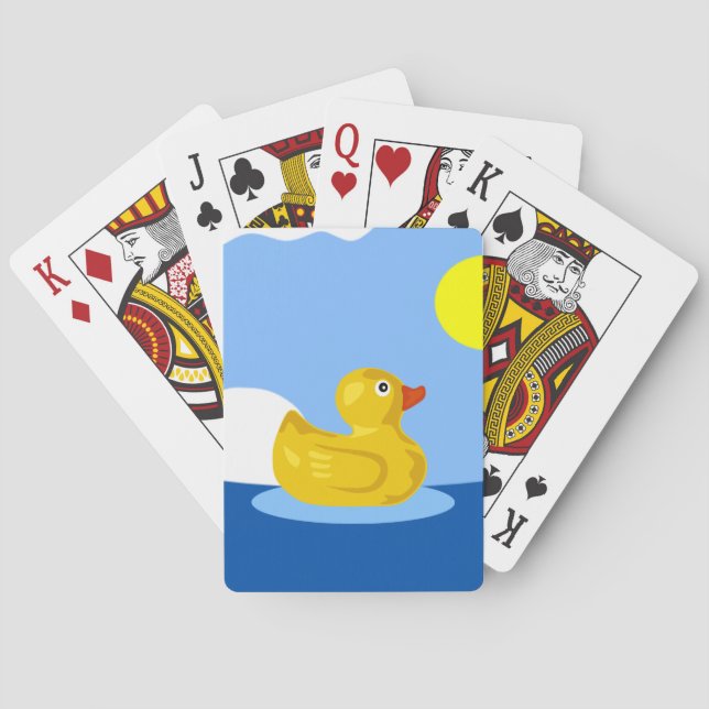 Cartas de juego de caucho dudoso (Reverso)