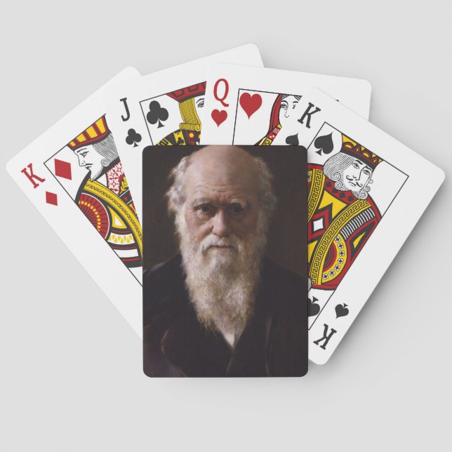 Cartas de juego de Charles Darwin (Reverso)
