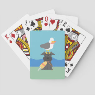 Cartas de juego de Charlie y Gull