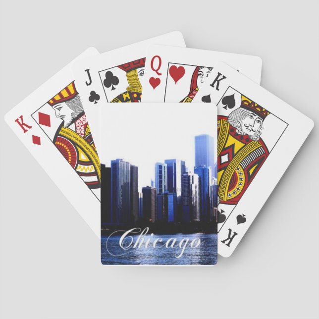 Cartas de juego de Chicago (Reverso)