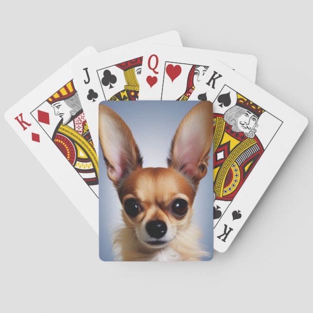 Cartas de juego de Chihuahua (Reverso)