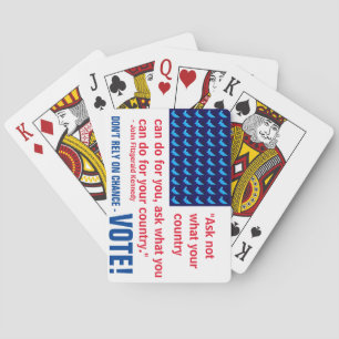 Cartas de juego de citas de JFK