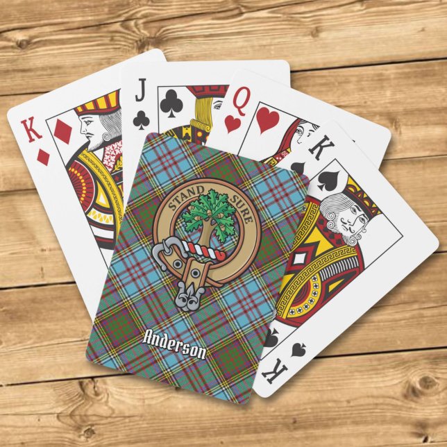Cartas de juego de Clan Anderson Escudo (Subido por el creador)