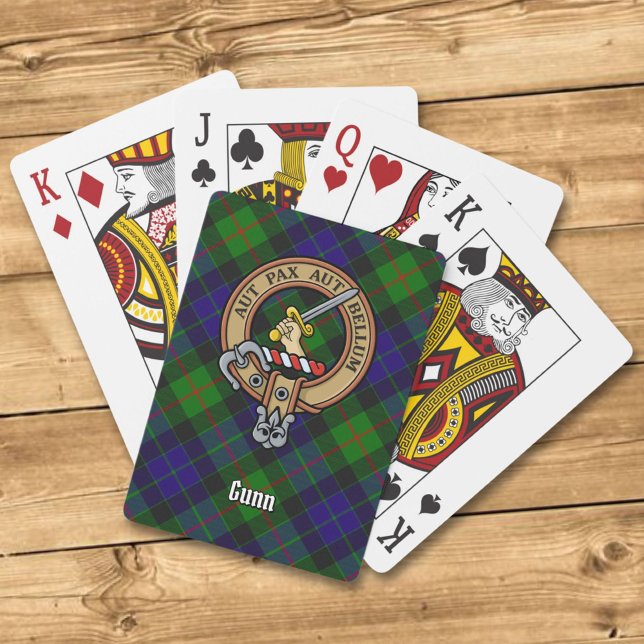 Cartas de juego de clan Gunn Escudo (Subido por el creador)
