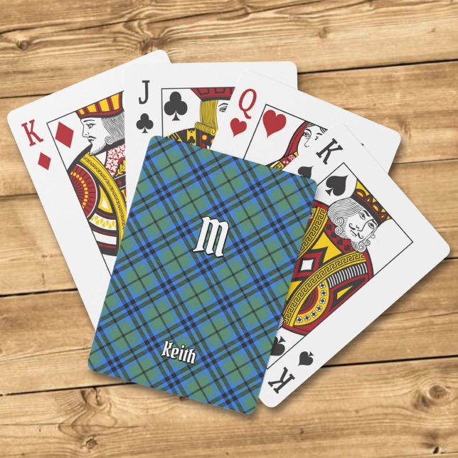 Cartas de juego de Clan Keith Tartan (Subido por el creador)