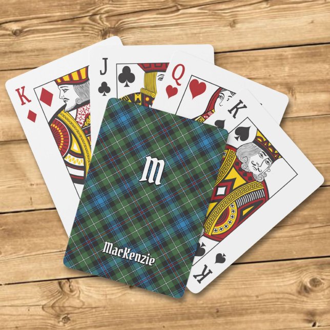 Cartas de juego de Clan MacKenzie Tartan (Subido por el creador)