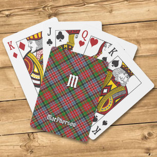 Cartas de juego de Clan MacPherson Tartan