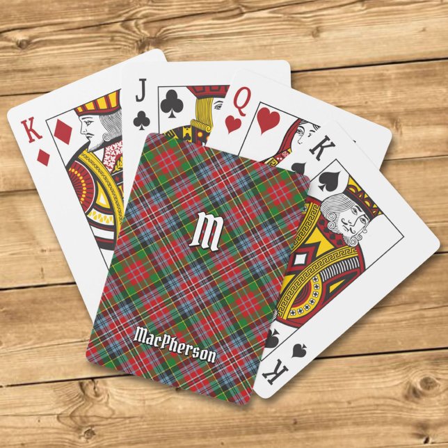 Cartas de juego de Clan MacPherson Tartan (Subido por el creador)