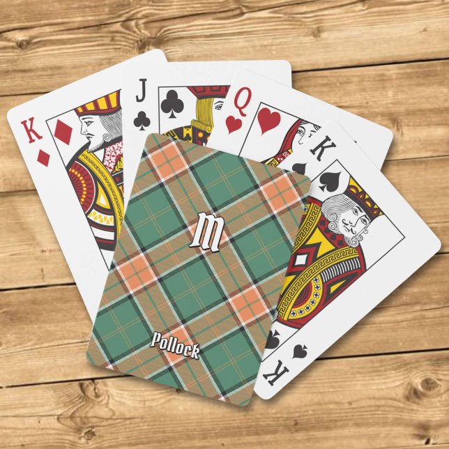 Cartas de juego de Clan Pollock Tartan (Subido por el creador)