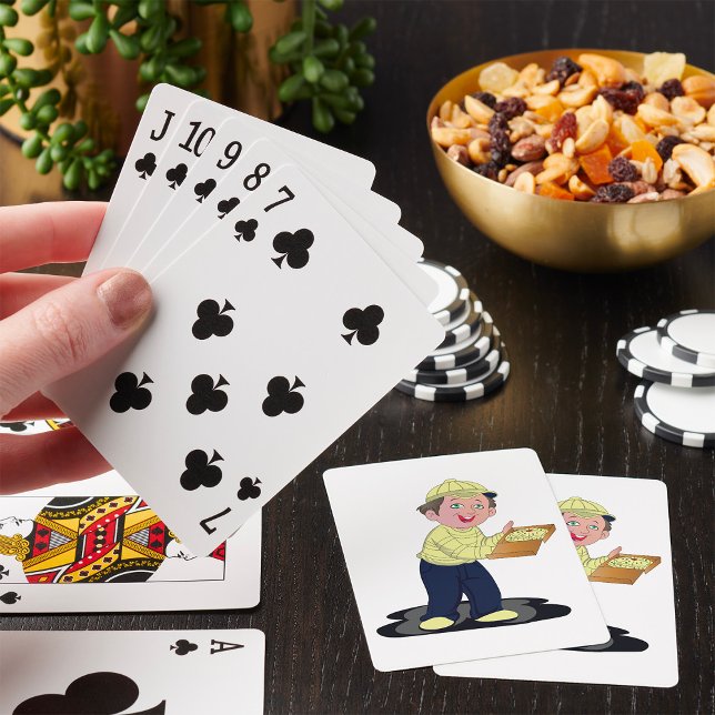 Cartas de juego de comida de Pizza Delivery Boy (Subido por el creador)