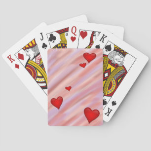 Cartas de juego de Corazones Flotantes