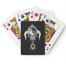 cartas de juego de cráneo