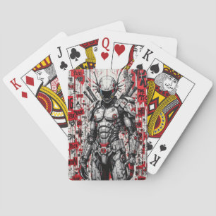 Cartas de juego de Cyberpunk Warrik Graffiti