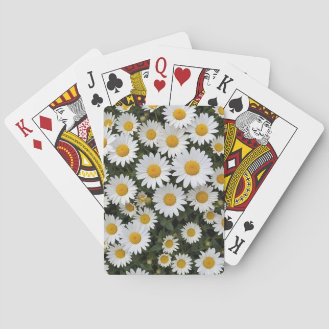 Cartas de juego de Daisies (Reverso)