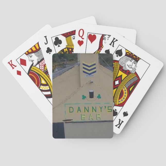 Cartas de juego de Danny's Bar (Reverso)