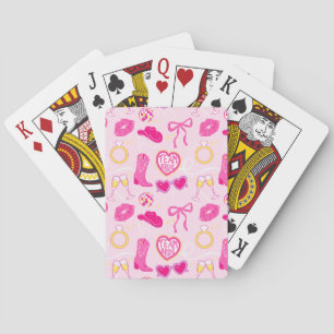Cartas de juego de Despedida de Soltera Western Ro