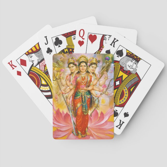 cartas de juego de diosa (Reverso)