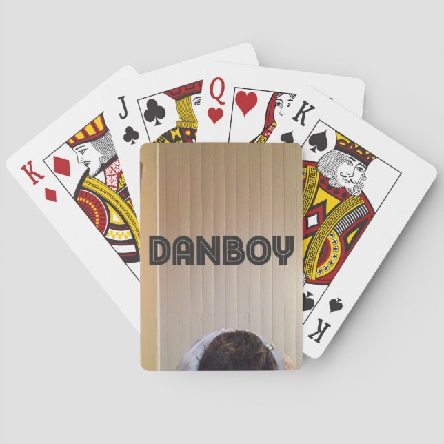 Cartas de juego de diseño original de Danboy (Reverso)