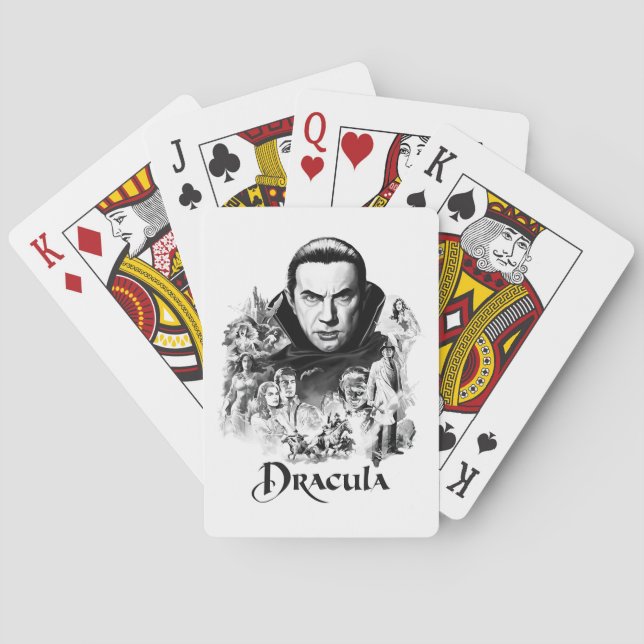 Cartas de juego de Drácula (Reverso)