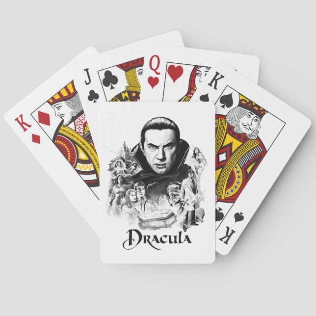 Cartas de juego de Drácula (Reverso)