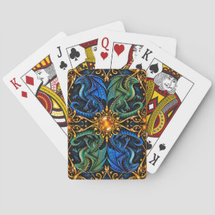 Cartas de juego de Dragones Naturales