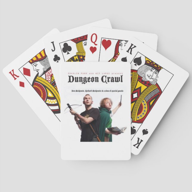 Cartas de juego de Dungeon Crawl (Reverso)