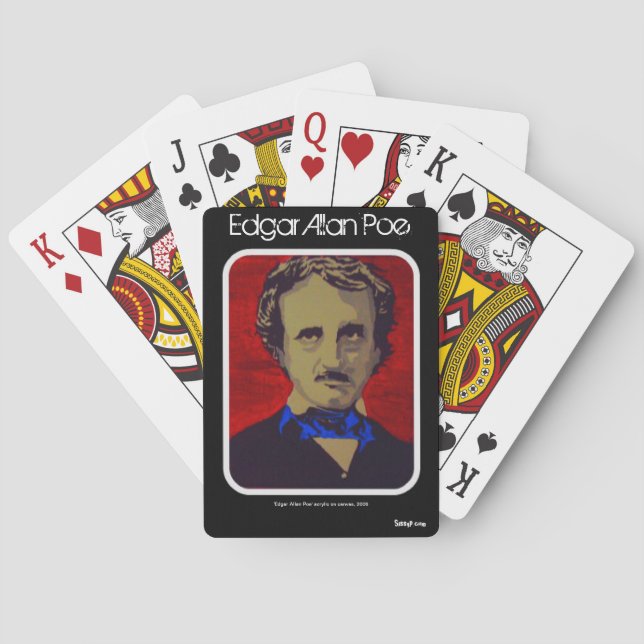 Cartas de juego de 'Edgar Allan Poe' (Reverso)