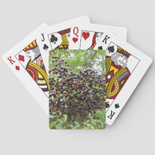 Cartas de juego de Elderberries que maduran