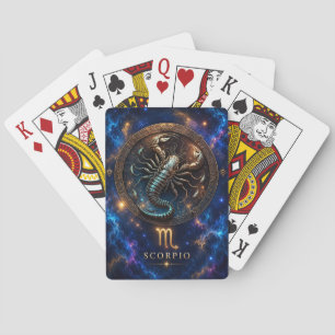 Cartas de juego de Escorpio Cósmico