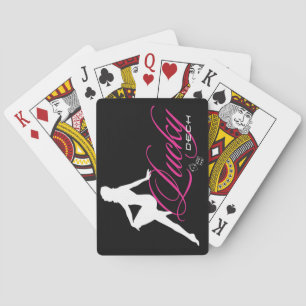 Cartas de juego de escritorio afortunadas